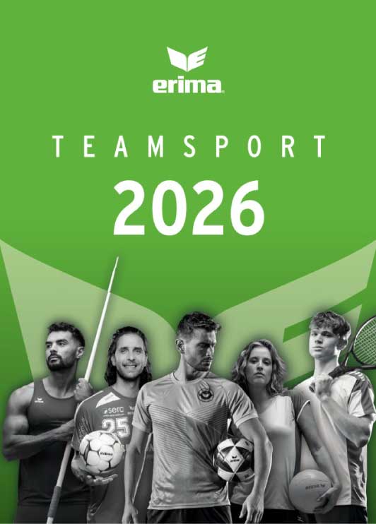 Erima Teamsport Katalog 2026 Cover