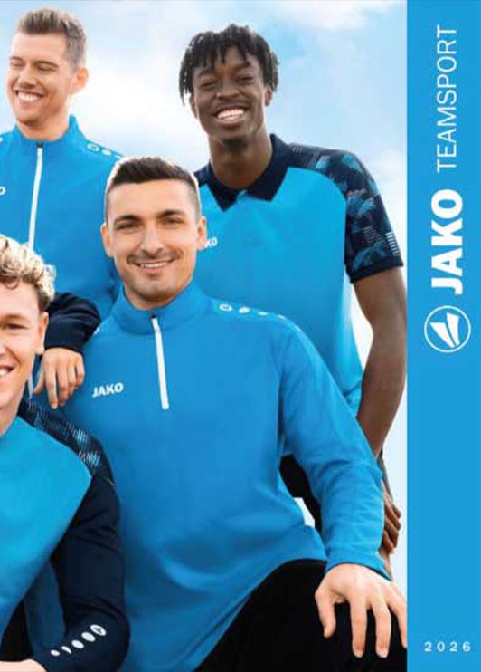 Jako Teamsport Katalog 2026 Cover