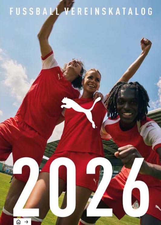 Puma Teamsport Katalog 2026 Cover